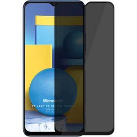 Resim Microsonic Vivo Y31 Privacy 5d Gizlilik Filtreli Cam Ekran Koruyucu Siyah 