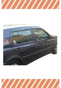 Resim Volkswagen Golf 3 Tüm Modellerine Özel 4'Lü Mügen Tip Cam Rüzgar 