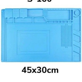Resim S-160 Isıya Dayanıklı Silikon Ped Tamir Pad S160 Mıknatıslı 