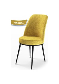 Resim Canisa Concept Canisa Dexa Serisi 1.sınıf Yemek Ve Mutfak Sandalyesi , 4 Adet , Sandalye Hardal , Ayaklar Siyah Sandalye Hardal / Ayakları Siyah 