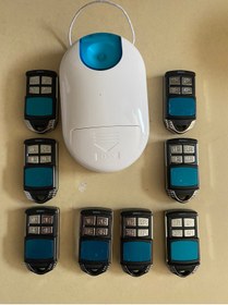 Resim WICOM Otomatik Kapenk Panjur Garaj Kapısı Alıcı Kartı Kontrol Ünitesi 8 Adet Kepenk Panjur Kumandalı Set 