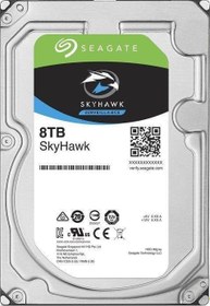 Resim Seagate SkyHawk 3.5 inç 8 TB 7200 RPM Sata 3.0 Harddisk 