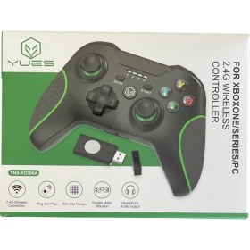 Resim YUES Wireless Controller – Xbox Series X|S / Xbox One S / PC Uyumlu, Titreşim Destekli, Ergonomik Tasarım 