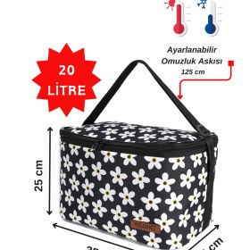 Resim Reliance 20 Litre Yemek Taşıma Termos Termal Beslenme Soğutucu Piknik Çantası 