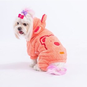 Resim Pawstar Somon Koala Küçük Irk Peluş Köpek Tulumu 