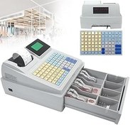 Resim Kasa, 81 Tuşlu LED Ekran, Çıkarılabilir Nakit Tepsili Elektronik Kasa, Küçük İşletmeler/Perakende/Restoranlar için Çok İşlevli Kasa 