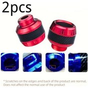 Resim Hightower Red 1 Set 2 Parça Universal Motosiklet Koruma Pedi Çarpışma Önleyici Amortisörlü Stabilite 