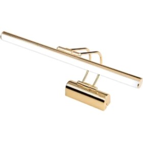 Resim DNC Lighting E27 Gold Kasa Beyaz Işık Elektrikli Banyo Duvar Ayna Tablo Aydınlatması Flüt Kuğu Aplik Ledli Aplik 