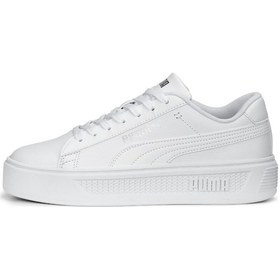 Resim Puma Smash Platform V3 Kadın Ayakkabı Beyaz 