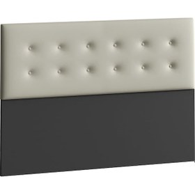 Resim Yatak Başlığı, Belgrad Başlık Krem 160x100 Cm 