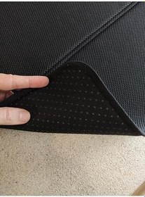 Resim Bulaşık Kurutma Matı, Bulaşık Kurutma Örtüsü, Kaymaz Taban Emici Bulaşıklık, Katlanır Bulaşık Matı (49x40cm) Siyah 