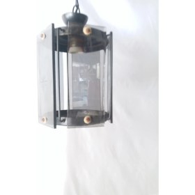 Resim Yağcıoğlu Siyah Altıgen Fener 