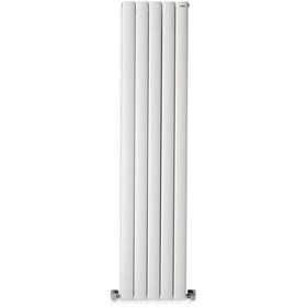 Resim 1800mm x 395mm Lilac Yüksek Isı Kapasiteli Dekoratif Dikey Beyaz Alüminyum Radyatör 