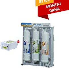Resim Pera Water star Alkali-Mineral-Detox 8 Aaşamalı açık Kasa pompalı Su Arıtma Cihazı 