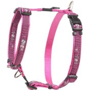 Resim Rogz Fancy Dress Tuig Xl Pink Love Göğüs Tasması Mor 