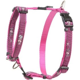 Resim Rogz Fancy Dress Tuig Xl Pink Love Göğüs Tasması Mor 