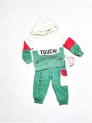 Resim ButikSosyetik Damlakids Touch Baskılı Kız Bebek Takım 