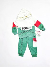 Resim ButikSosyetik Damlakids Touch Baskılı Kız Bebek Takım 