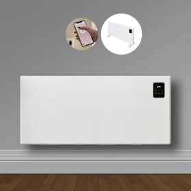 Resim Elektrikli Konvektör Panel Isıtıcı Wifi 2000 Watt Beyaz 