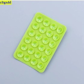 Resim Novahub Cltgxdd Cltgxdd 24 Kare Çift Taraflı Silikon Vantuz - Telefon Ve Tablet Tutucuturuncu Turuncu Turuncu 