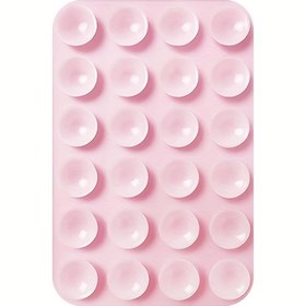 Resim Yapışkan Silikon Telefon Tutucu - Emme Kupa, El Değmeden Duş Aynası Montajı, Pembe, Ayna Kaplama, Kolay Kurulum, Telefon Aksesuarı 