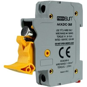 Resim Mexxsun 32a 1000v Dc Sigorta + Sigorta Yuvası 