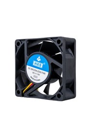 Resim Powermaster IC-216 Fırçasız DC Fan 60X60x25mm 12 Volt 3 Pin (Seri 1) 