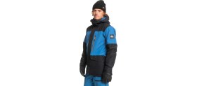 Resim Quiksilver Mission Block Erkek Siyah Snowboard Ceketi 