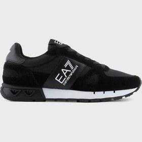 Resim Ea7 Unisex Ayakkabı X8x151 Xk354 A120 Siyah-beyaz Siyah-beyaz 