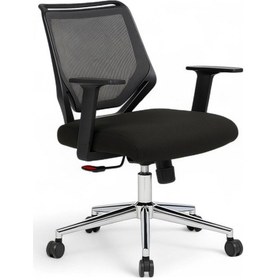 Resim Moreno Siyah Çalışma Koltuğu Şef Koltuğu Ofi Koltuğu Toplantı Koltuğu Siyah 