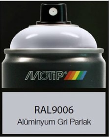 Resim Motip Carat Ral9006 Alüminyum Gri Parlak Sprey Boya 400 ML N11.60 