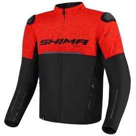 Resim Shima Drift Korumalı Motosiklet Montu Kırmızı 