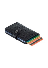 Resim Walsmart Mini Croco Akıllı Mekanizmalı Cüzdan Hakiki Deri 