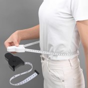 Resim 1/2 adet 150cm/60in Üçgen Ölçü Rulosu, Göğüs Ölçü Rulosu, Şerit Ölçüsü, Kalça Çemberi Ölçüsü, Bacak Kol Ölçüsü, Yuvarlak Nesne Ölçüsü, Dikiş Ölçüsü, Taşınabilir Rulo 