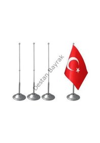 Resim Tekli Masa Bayrak Takımı 