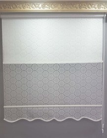 Resim 1.Kalite Çift Mekanizmalı Tül Stor Perde 