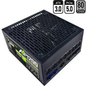 Resim Gamepower AXP-1200 14CM 80+ Platinum Atx 3.0 Pcı-E 5.0 1200W Power Supply 