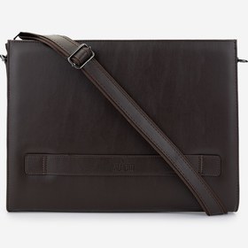 Resim Valmenti Unisex Vegan Kahverengi Evrak Çantası 