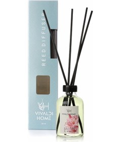 Resim Vivaldi Home Lilyum Çiçeği Çubuklu Oda Kokusu Esansiyel Uçucu Yağ 50 ML 