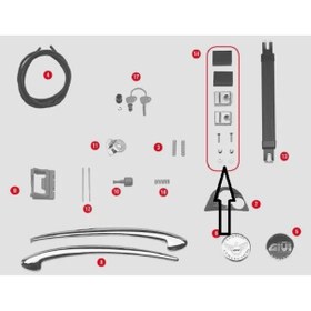 Resim Genel Markalar Gıvı Z606 Çanta Tutma Sabitleyici E21 