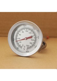 Resim Uzun Kafalı Kadranlı Termometre, Ölçüm Aracı Mutfak Pişirme Sıcaklığı 20 C İla 280 C 