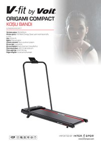 Resim VFit By Voit Origami Compact Koşu Bandı 