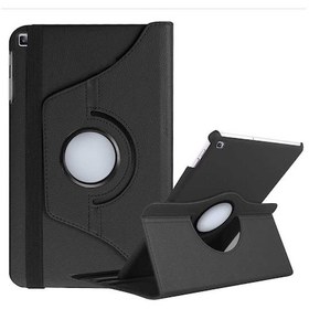 Resim Galaxy Tab A7 Lite T225 Uyumlu Zore Dönebilen Standlı Kılıf-siyah Tablet Kılıfı 