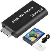 Resim Ps2 - Ps3 To Hdmi Tv Kablosu Çevirici Adaptör Dönüştürücü 