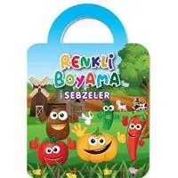 Resim Renkli Boyama-Sebzeler 