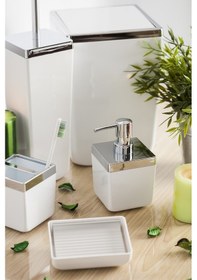 Resim Primanova Toskana Banyo Seti Beyaz 5 Parça Beyaz 