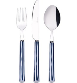 Resim Korkmaz Sealife Collection 18 Parça Çatal Kaşık Bıçak Seti A2212-4 Çok Renkli 