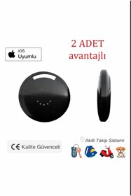 Resim PSGT 2 Adet İOS Uyumlu Takip Cihazı AirTag Gps Konum Araba & Motor & Evcil Hayvan Takip Cihaz 