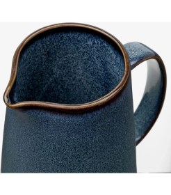 Resim IKEA Gladelig Serisi Sürahi, Okyanus Mavi, 1,5 Lt Stoneware Kapaksız 