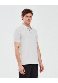 Resim Skechers Organic Coll. M Short Sleeve Polo Shirt Erkek Gri Polo Yaka Tshirt S241165-035 